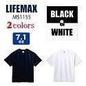 ライフマックスLIFEMAX/7.1ozビッグシルエットTシャツ/メンズ MS1155半袖無地 bigt