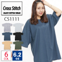 クロスステッチ CROSS STITCH/6.2oz ビッグTシャツ 2021SS bigt
