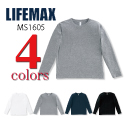 ライフマックスLIFEMAX/5.3ozユーロロングスリーブTシャツ
